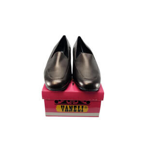 Vintage 2003 Vaneli Hamil Bronze Leather Loafers SZ 11N